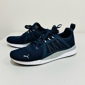 Puma Size 9,5M PACER NET CAGE Navy Blue Sneakers Men's Shoes